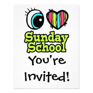 Sunday School Invitations, 45 Sunday School Invites &amp; Announcements