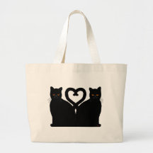 Bright Eyes Heart Tote Bag