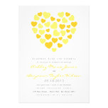 Bright Hearts Wedding Invitation