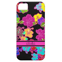 Bright Hibiscus Case-Mate ID™ Apple 4 Cover
