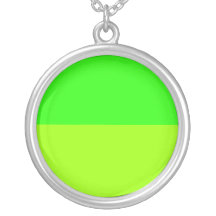 bright lime green colour jewelry