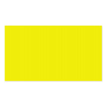 Bright Neon Yellow Business Card