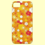 Bright Orange Floral casemate cases