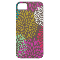 Bright Retro Floral Universal iPhone 5 Case casemate cases