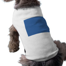 Bright royal blue dog t shirt