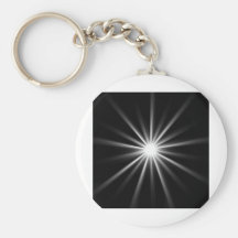 bright star in dark space keychain