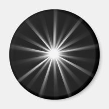 bright star in dark space magnet