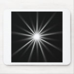 bright star in dark space mousepads