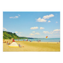 Bright Sunny Beach Day Personalized Invitation