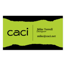 Bright Torn Business Cards