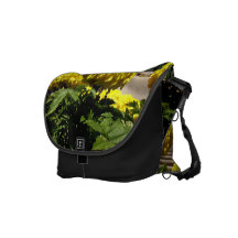 Bright Yellow Flowers Commuter Bags