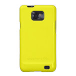 Bright Yellow Samsung Galaxy S2 Cases