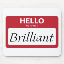 brilliant 001 mousepad