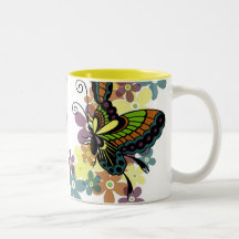 Brilliant Butterfly Mugs