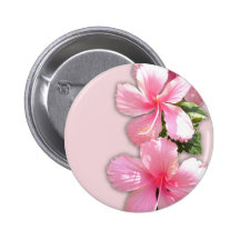 Brilliant Pink Hawaiian Hibiscus Flowers