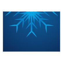 brilliant snowflake custom announcements