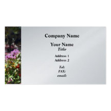 Brilliant Summer Garden Business Card Template