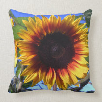 Brilliant Sunflower Pillows pillows
