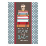 Bring A Book Sweet Owl Baby Shower Invitation