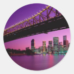 Brisbane, Queensland, Australia Round Sticker
