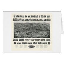 Bristol, CT Panoramic Map - 1907 Card