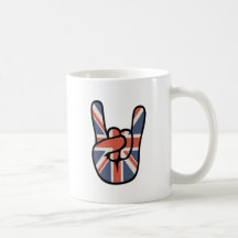 Brit Rock Hand Mugs