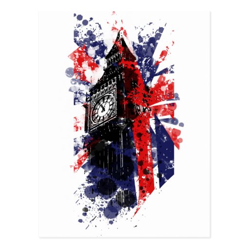 Britain Big Ben Post Card