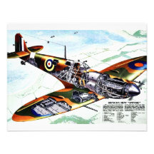 Britain's New Spitfire Custom Invites