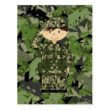 British Army Soldier Postcard