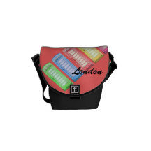 british colourful phone booths messenger bags