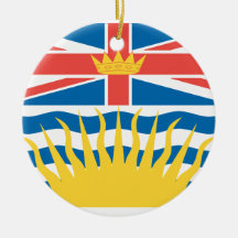 BRITISH COLUMBIA CHRISTMAS ORNAMENT