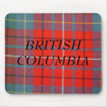 BRITISH COLUMBIA TARTAN MOUSEPAD