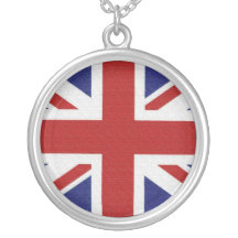 British Flag Necklace
