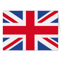 British Flag T-shirts and Apparel Greeting Card