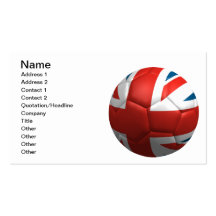 British Futbol Business Card