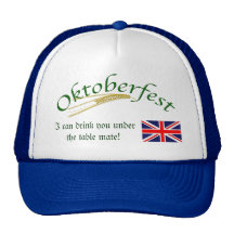 British Humour/Oktoberfest Hat