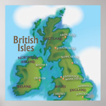 British Isles Posters