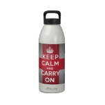British Keep Calm Carry 32. oz. Water Bottle water bottles