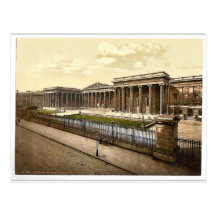 British Museum, London, England rare Photochrom Postcards