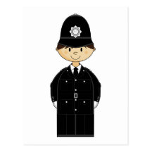 British Policeman Postcard