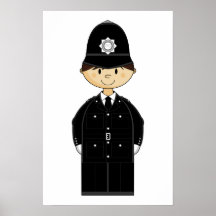 British Policeman Poster