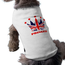 British Princess Crown Doggie T-shirt
