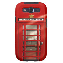 British Red Telephone Box Personalised