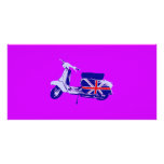 British scooter custom photo card