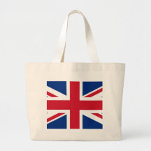 British - UK - Great Britain - Union Jack flag Tote Bag