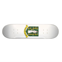 British Virgin Islands Coat Of Arms Skate Board Decks