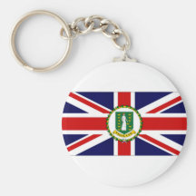 British Virgin Islands Flag Keychains