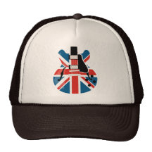 Britpop Guitar Hats