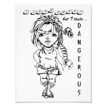 Brittani the Dwarf Princess Print Photographic Print