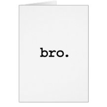 bro. cards